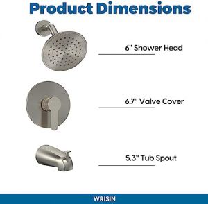 Recette Ultimate Shower Experience: Brushed Nickel Faucet Review