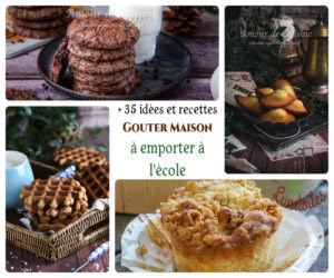 Recette +35 Recettes de goûter maison à emporter à l’école