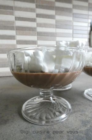 Recette Iles flottantes au chocolat avec le compact cook pro