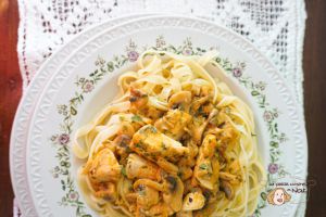 Recette Poulet Stroganoff express