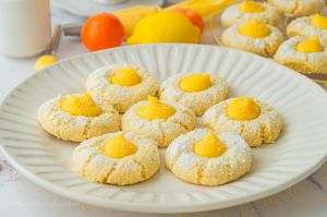 Recette Biscuits craquelés au citron et lemon curd