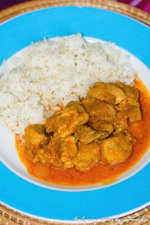 Recette Sauté de porc au curry