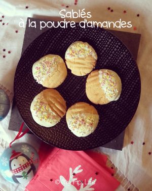 Recette Sablés à la poudre d’amandes