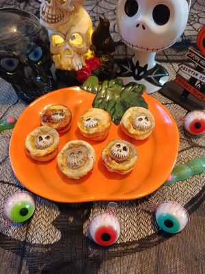 Recette Tartelettes Jack Skellington