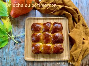 Recette Brioche au potimarron