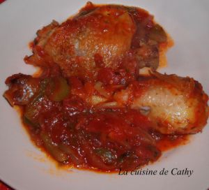 Recette Poulet basquaise