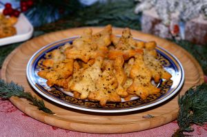 Recette Sablés sapin au parmesan