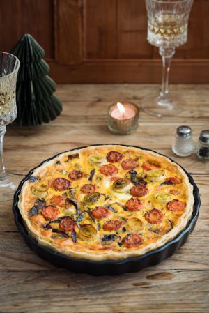 Recette Tarte aux légumes du loup mal-aimé