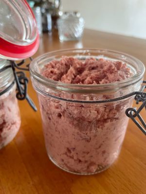 Recette Rillette de salami