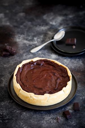 Recette Flan au chocolat (de Bo & Mie)