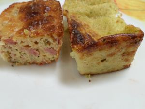Recette Cake courgettes chèvre parmesan