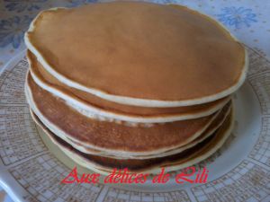 Recette Pancakes au yaourt nature