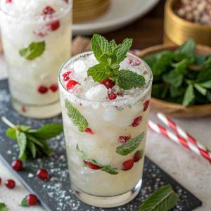 Recette White Christmas Mojitos – Festive Holiday Cocktail Recipe