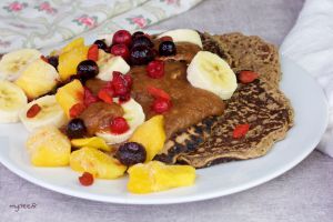 Recette Pancakes faciles, sans gluten et sans oeufs VEGAN