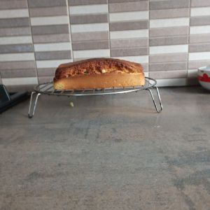 Recette Cake aux fruits confits rhumés avec air fryer Ninja FOODI AF 40