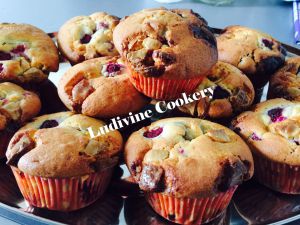 Recette Muffins au chocolat blanc et aux framboises