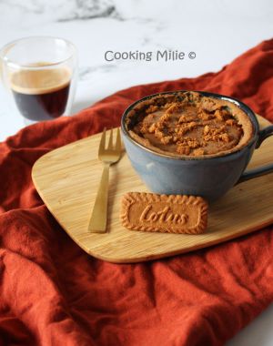 Recette Mug cake express aux spéculoos