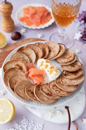 Recette Blinis de châtaigne