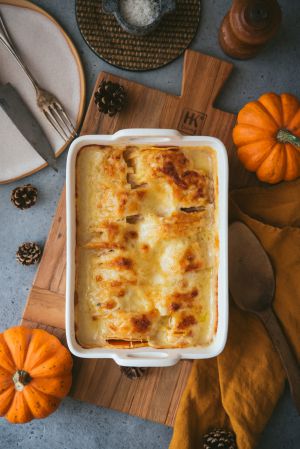 Recette Gratin de Butternut au fromage