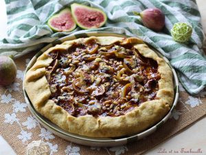 Recette Tarte rustique aux figues & fourme d’Ambert