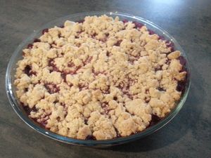 Recette Crumble aux fruits rouges