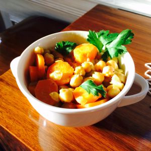 Recette Curry de pois chiches – vegan