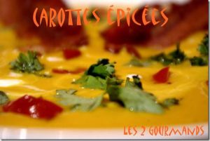 Recette Soupe de carottes & coriandre/carrots & coriander soup