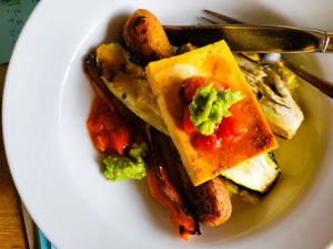 Recette Tofu à la salsa et guacamole