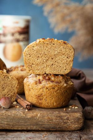Recette Muffins façon banana bread à la chicorée #vapeurdouce #sansgluten