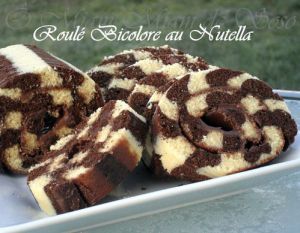 Recette Roule bicolore au nutella