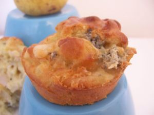 Recette Muffins roquefort et poire