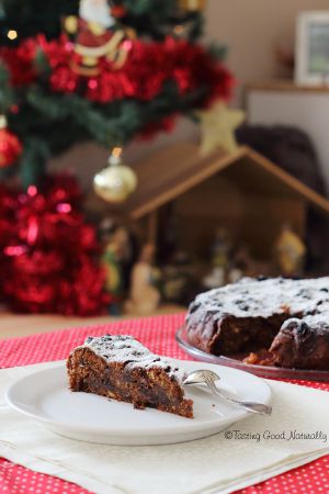 Recette Christmas Cake (Gâteau de Noël) #vegan