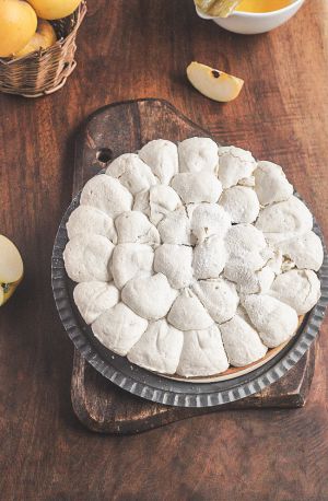 Recette Tarte  aux pommes façon Thierry Marx