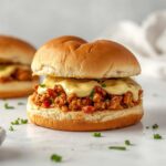 Recette Chicken Alfredo Sloppy Joes