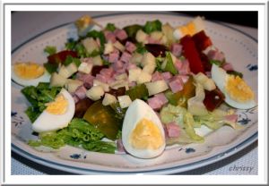 Recette Salade jambon merzer