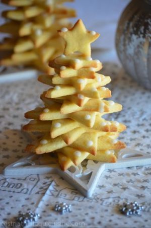 Recette Sapin de Noël en sablés