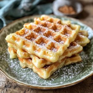 Recette Découvrez la Recette Ultime des Gaufres de Liège : Un Délice Croquant et Moelleux Facile à Réaliser