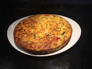 Recette Flan courgette tomates