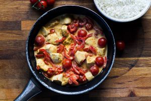 Recette Poulet au curry léger