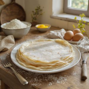 Recette Simple et délicieuse de crêpes à la farine de riz