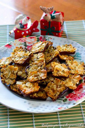 Recette Florentins au chocolat