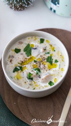 Recette Soupe aux champignons HYPER crémeuse