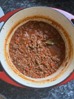 Recette Chili con carne et salsa de tomates de Thomas Straker