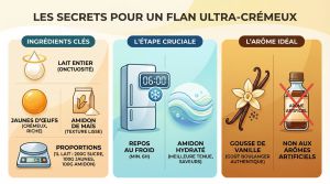 Recette Réussir un flan pâtissier digne d’une boulangerie