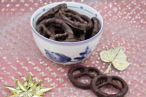 Recette Bretzels enrobés de chocolat
