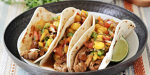 Recette Chicken Adobo Tacos