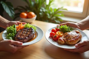 Recette Impacts environnementaux : Bœuf ou poulet, quel est pire ?
