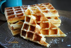 Recette Gaufres à l'eau de fleurs d'oranger