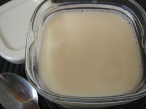 Recette Yaourts maison avec lait en poudre (pour 8 pots)