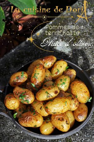 Recette Pommes de terre Ratte au four
